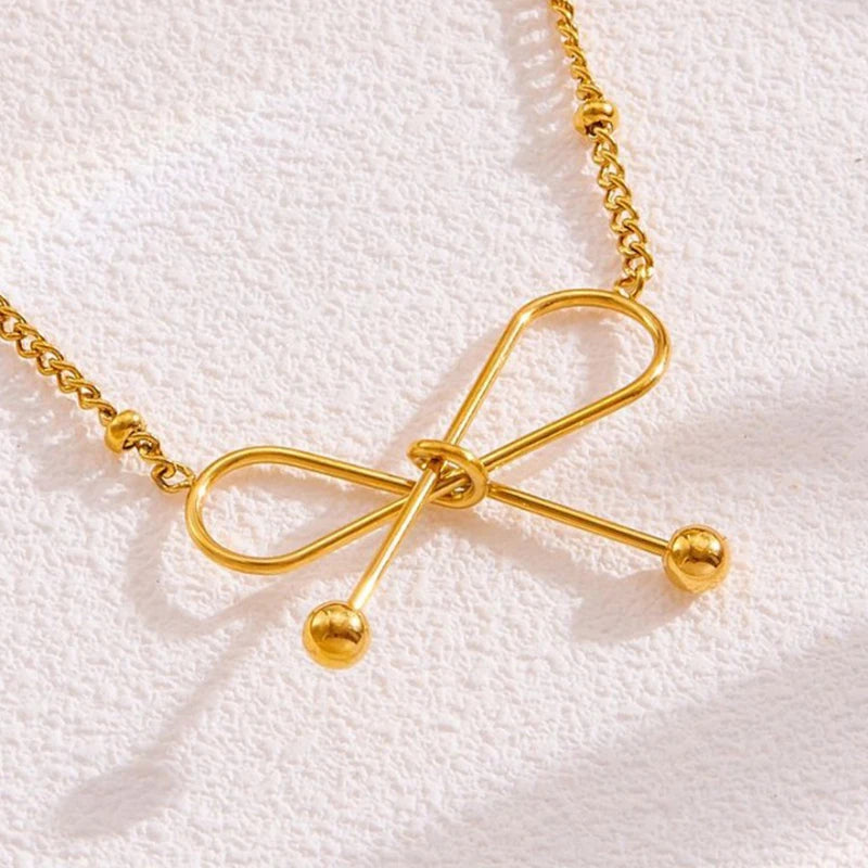Golden Bow Bracelet