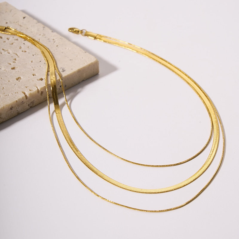 Golden Flow Necklace