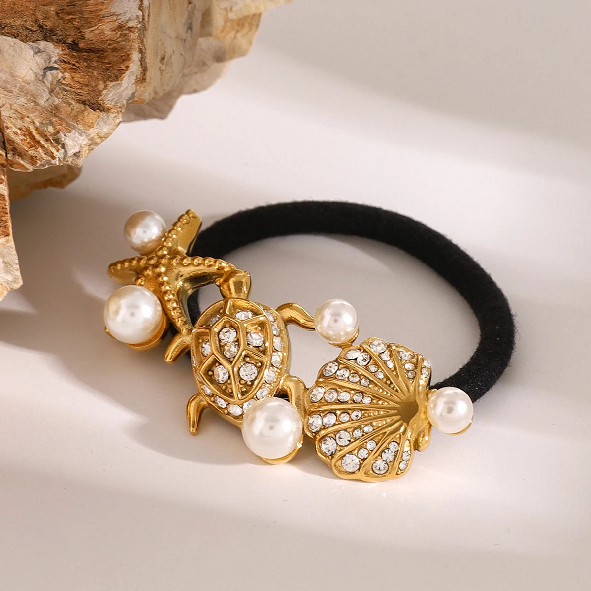 Ocean Pearl Hair Tie