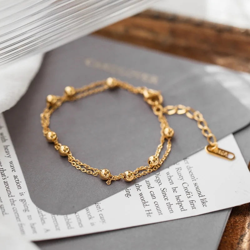 Golden Dots Bracelet