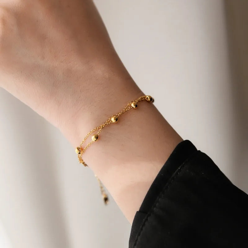 Golden Dots Bracelet