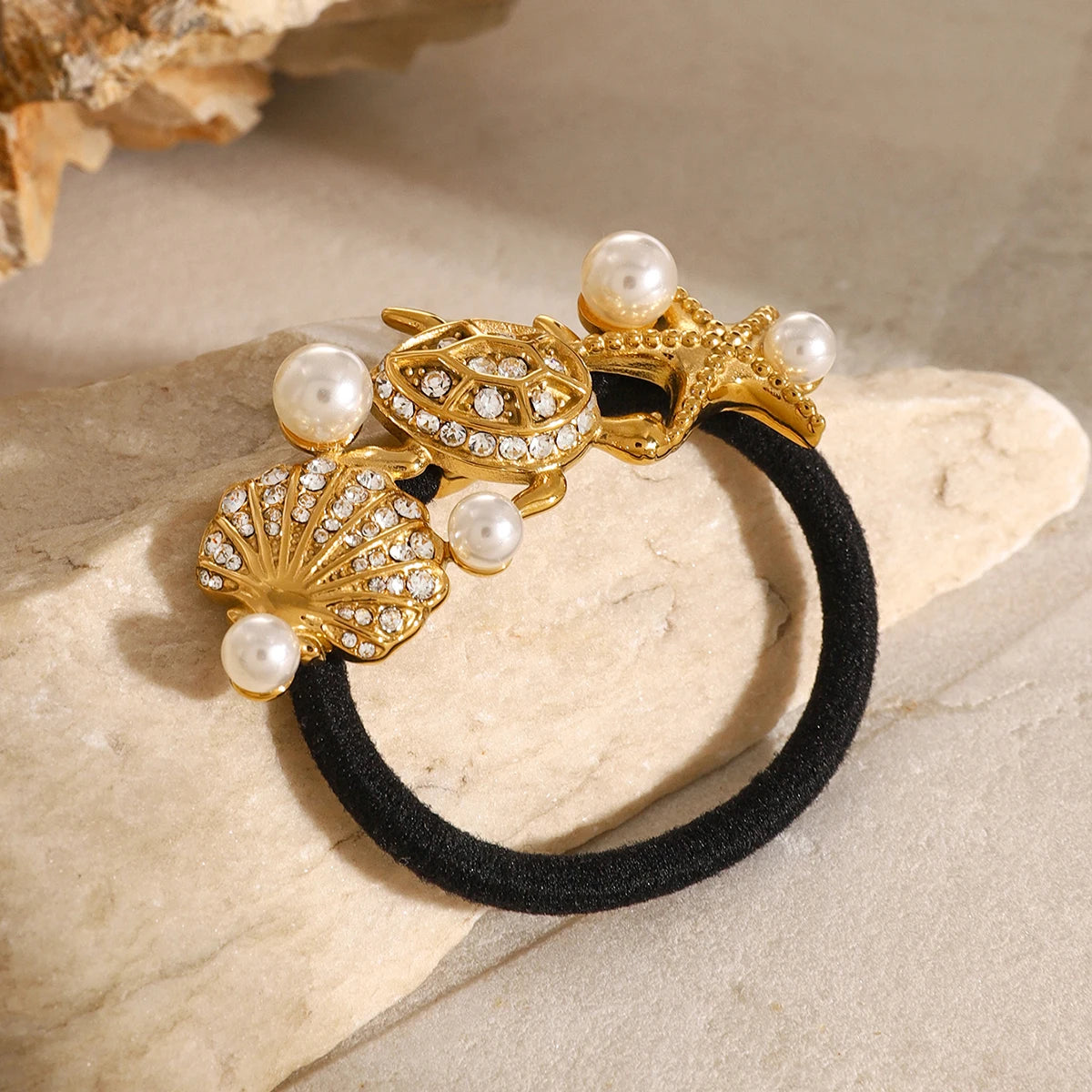 Ocean Pearl Hair Tie