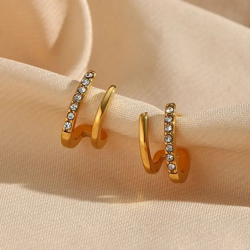 Sparkle Loops Earrings