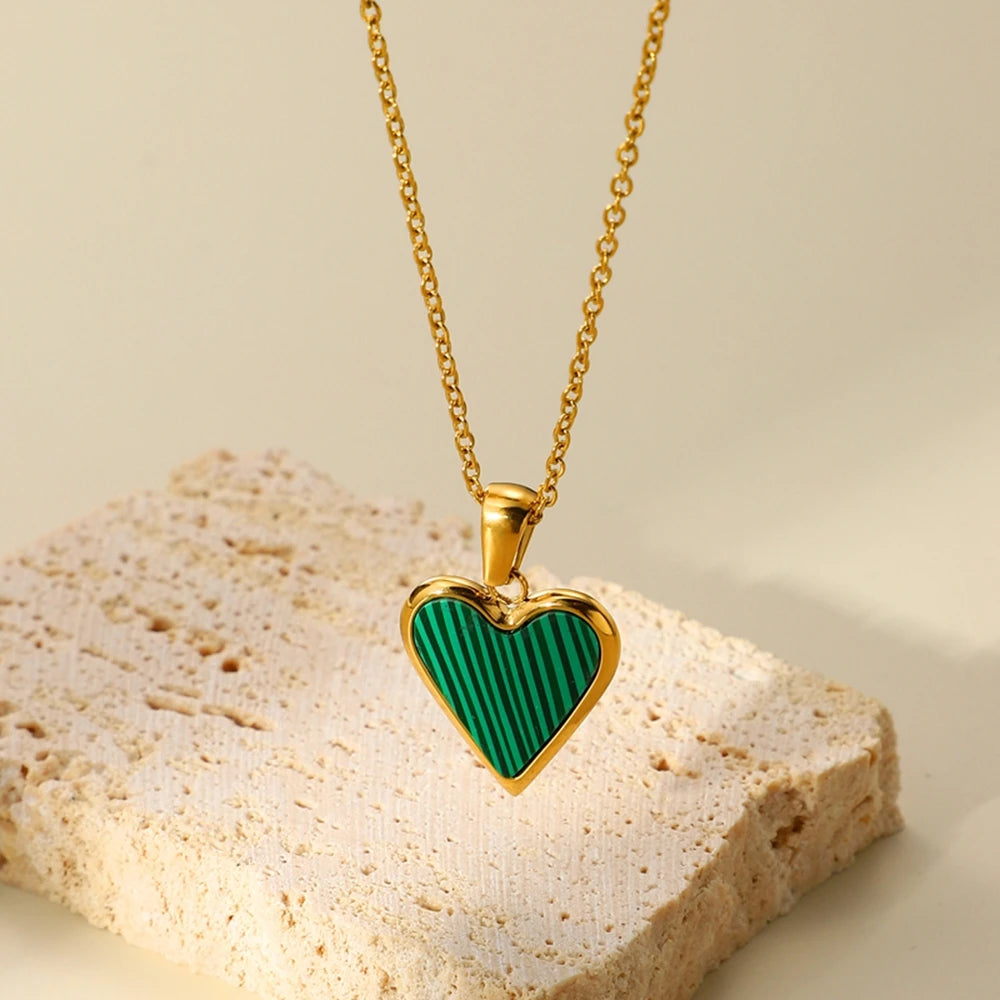 Golden Heart Necklace