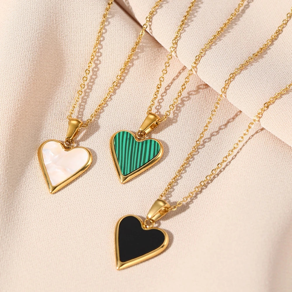 Golden Heart Necklace