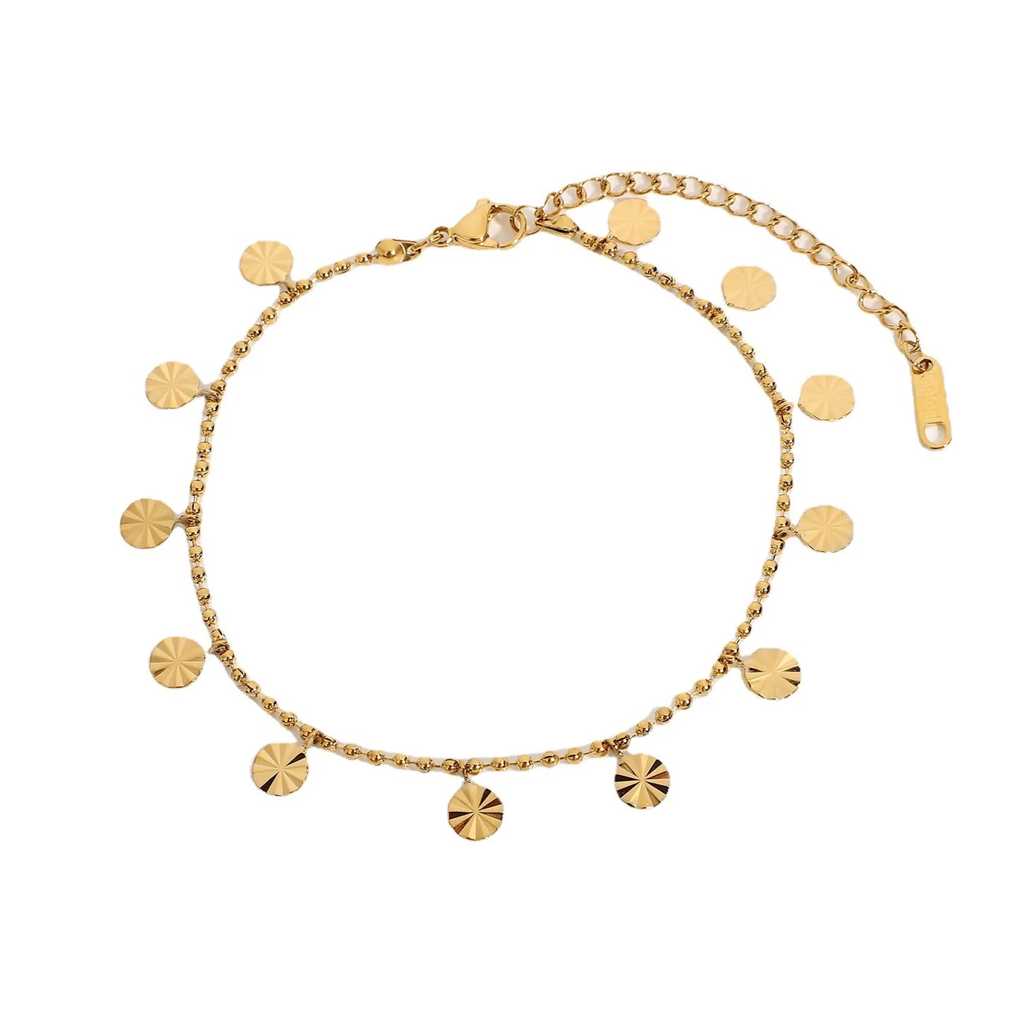 18K Gold Radiance Anklet