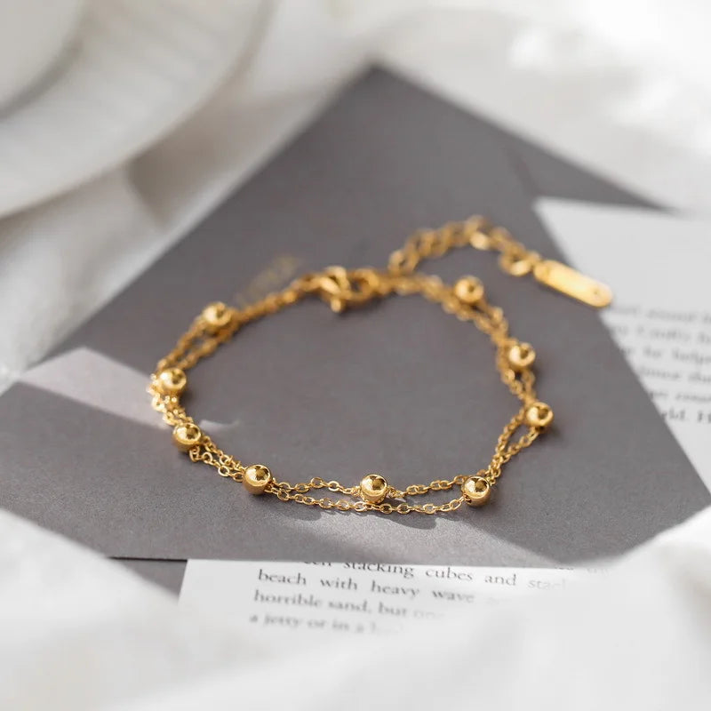 Golden Dots Bracelet