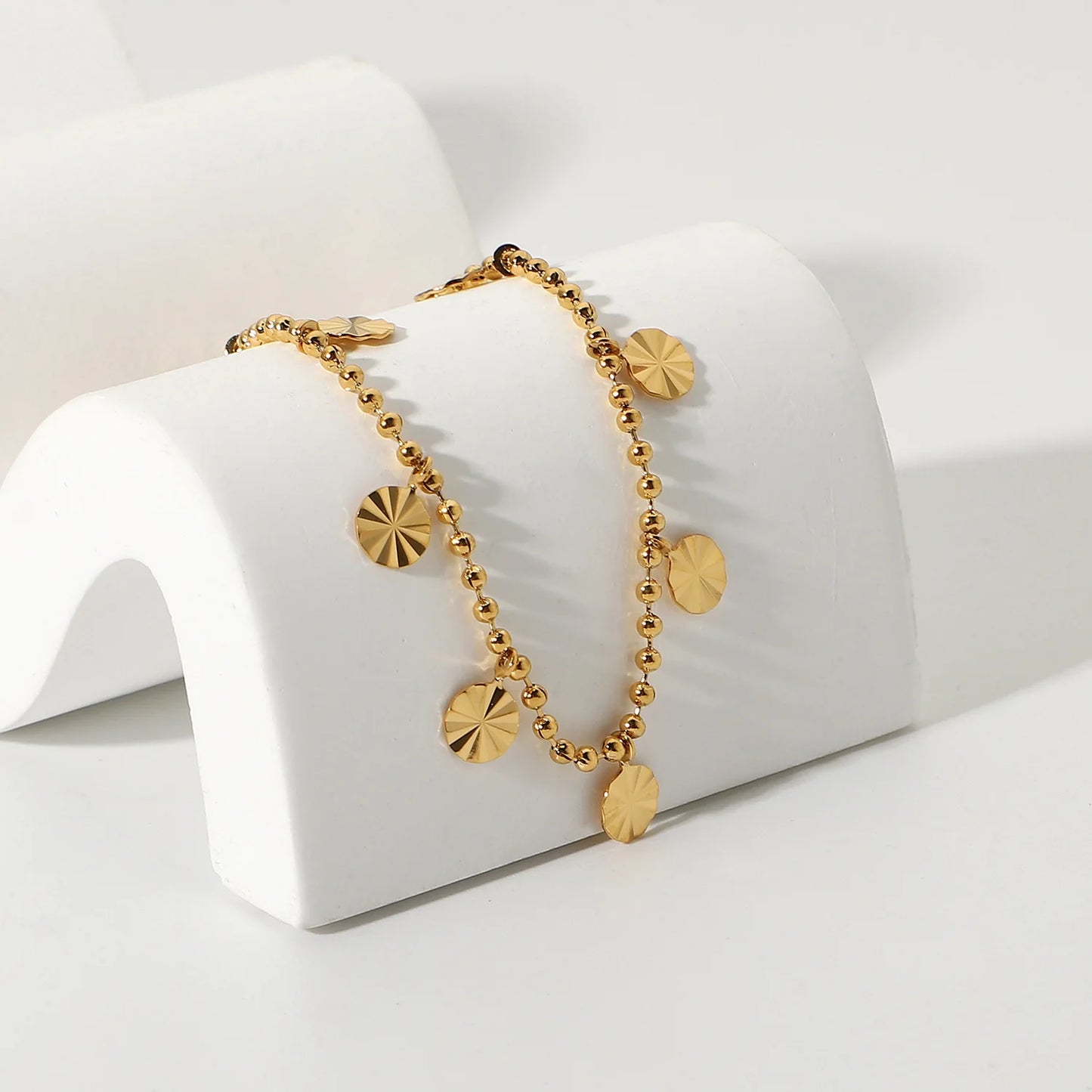 18K Gold Radiance Anklet
