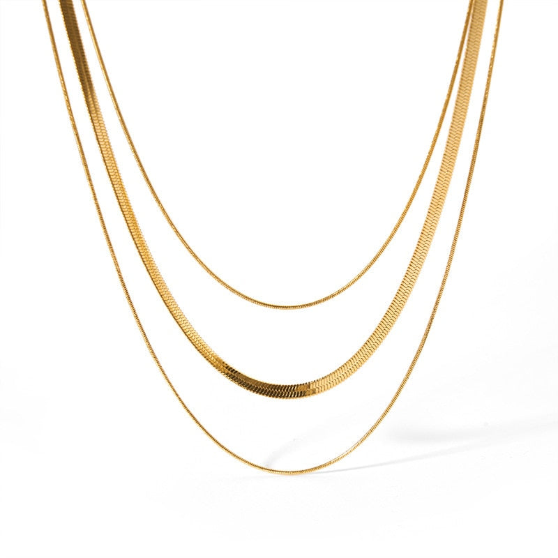 Golden Flow Necklace