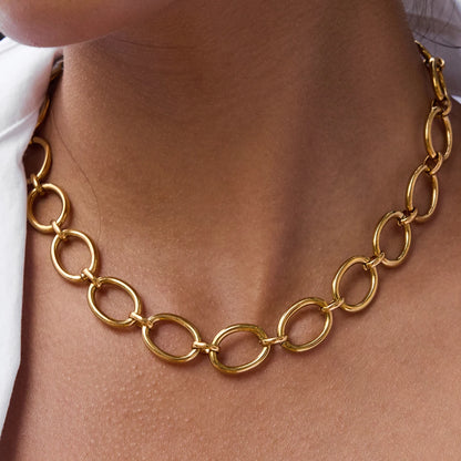 Golden Loops Necklace