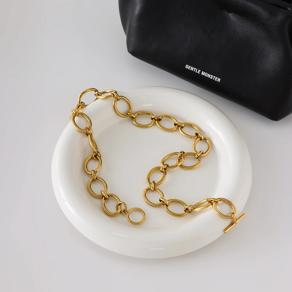 Golden Loops Necklace