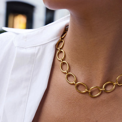 Golden Loops Necklace