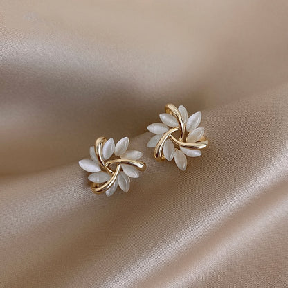 Sophie Opal Petal Earrings