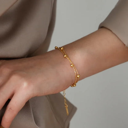 Golden Dots Bracelet
