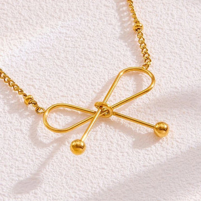Golden Bow Bracelet