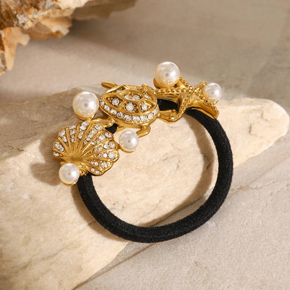 Ocean Pearl Hair Tie