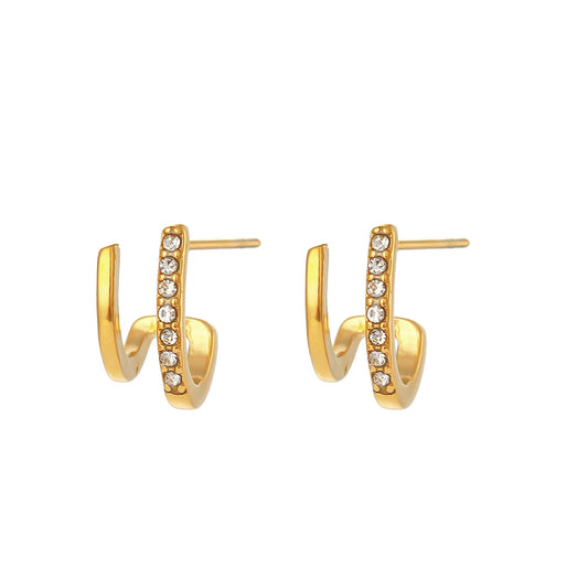 Sparkle Loops Earrings