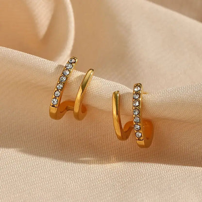 Sparkle Loops Earrings