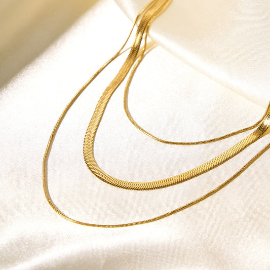 Golden Flow Necklace