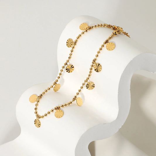 18K Gold Radiance Anklet