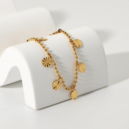 18K Gold Radiance Anklet