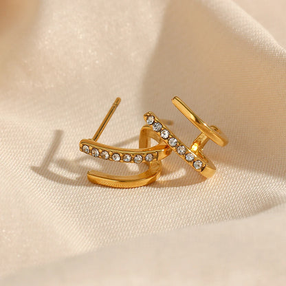 Sparkle Loops Earrings
