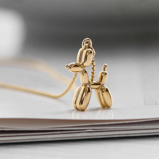 Balloon Pup Necklace